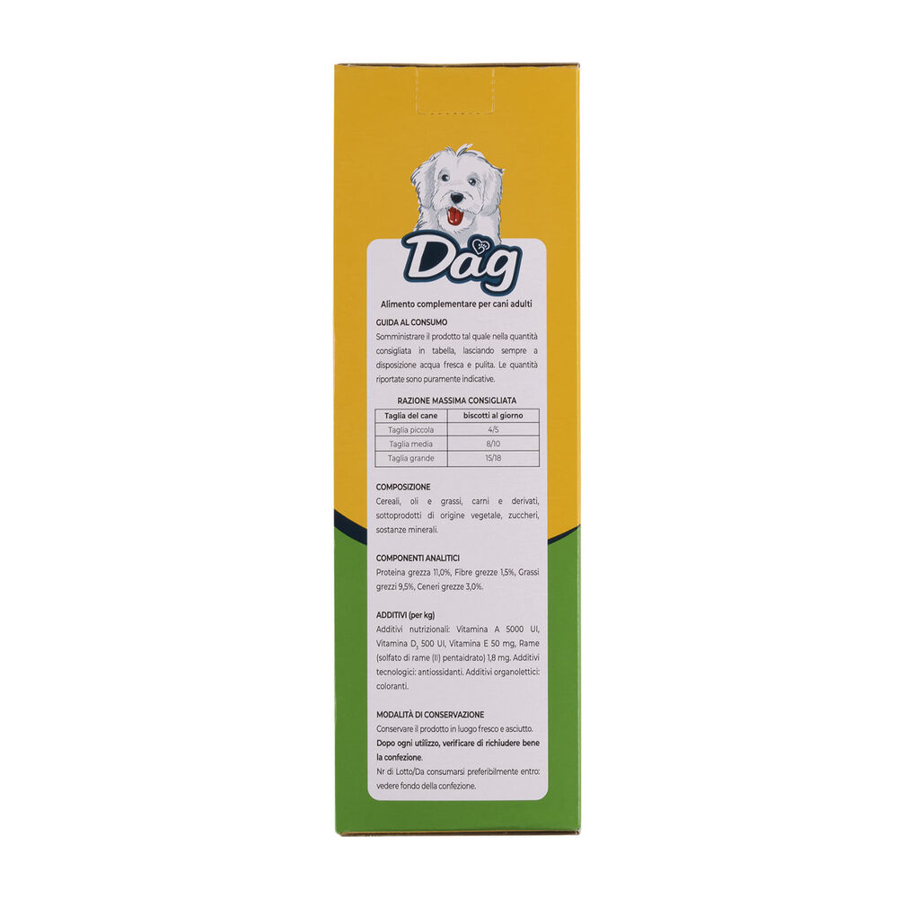Dag Dog Snack Biscotti ripieni 500gr 000134200 Acquista Ora