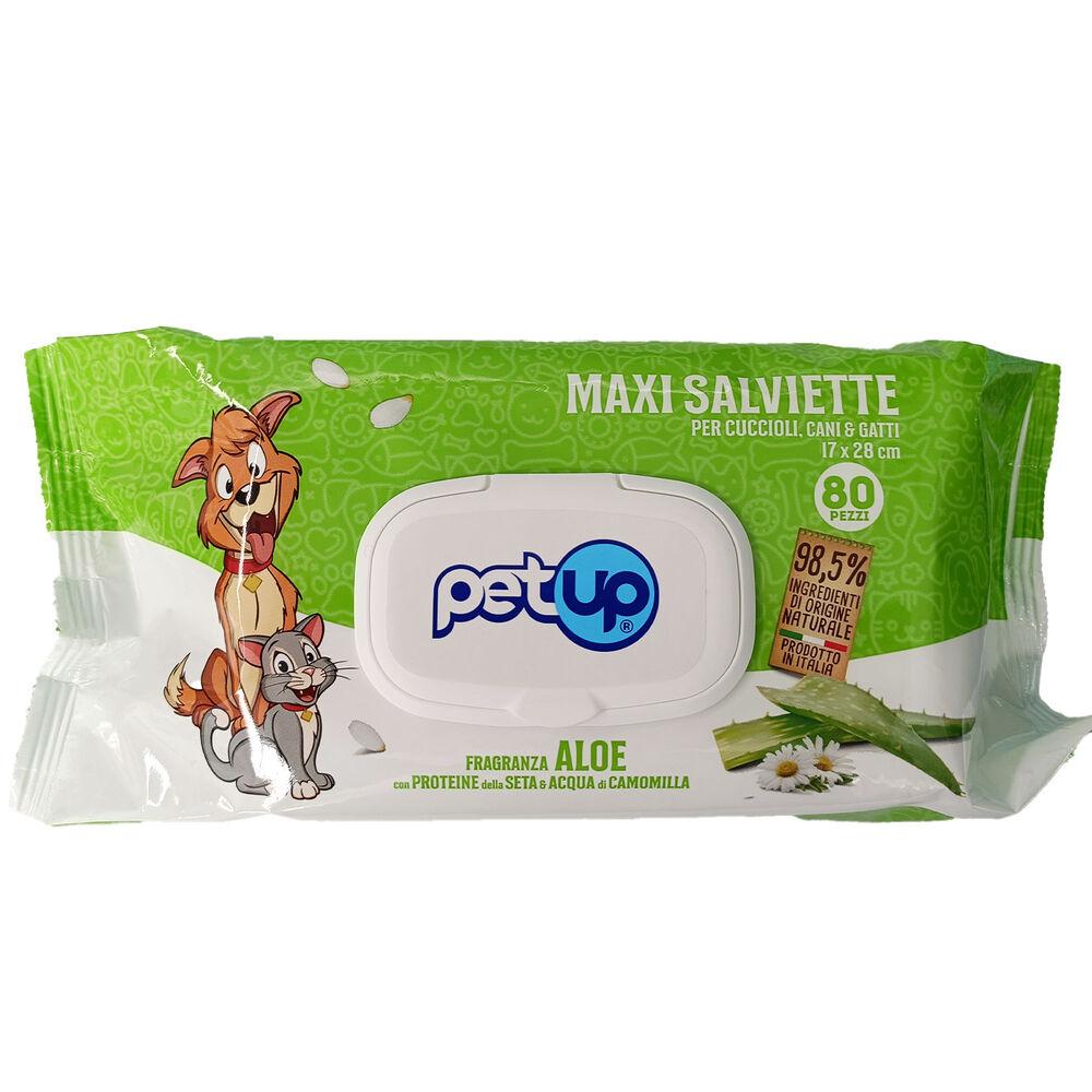 Petup Salviette con Aloe 80pz 000181673 Promozione Limitata