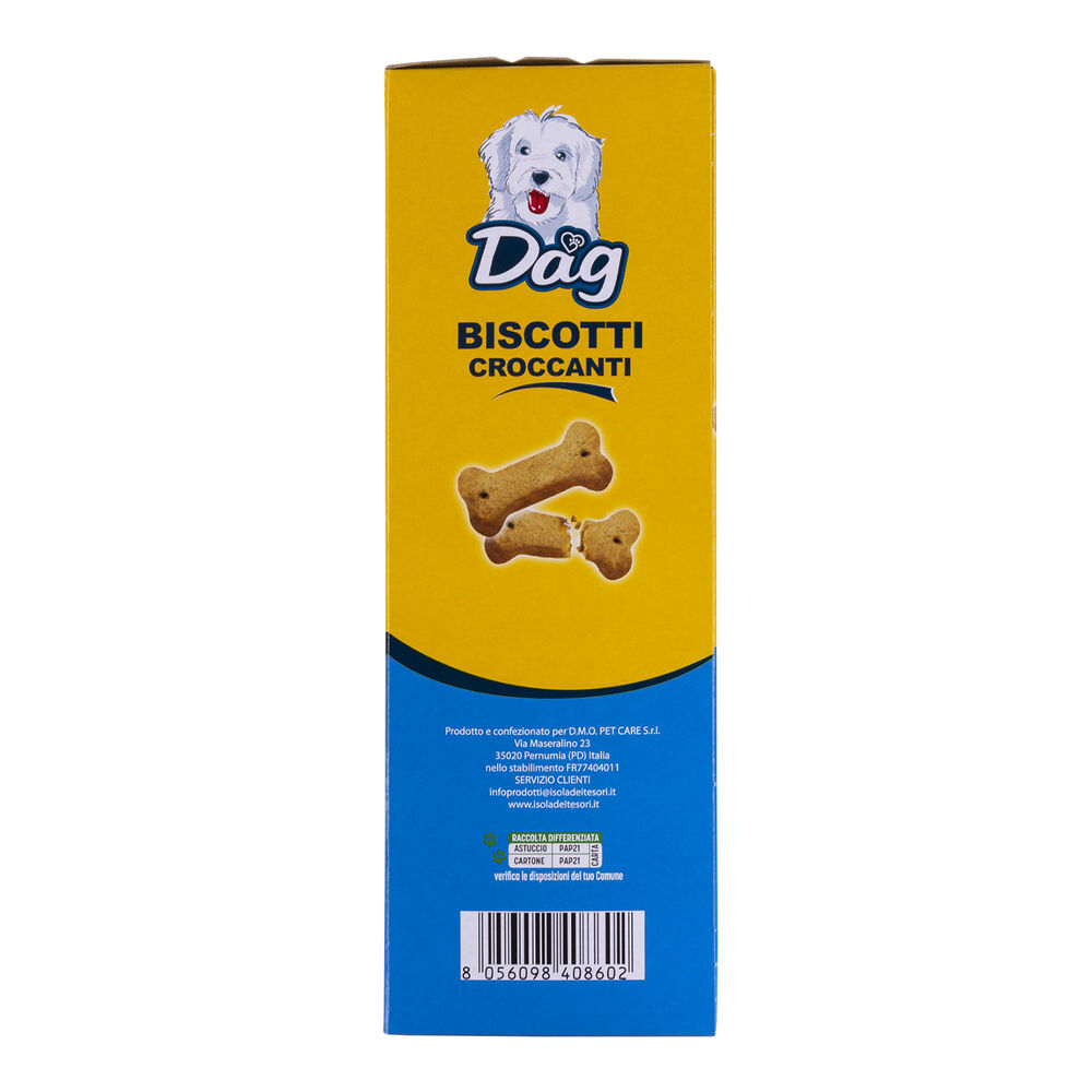 Dag Dog Adult Snack Biscotti Croccanti 500gr 000134186 Prezzo Ridotto