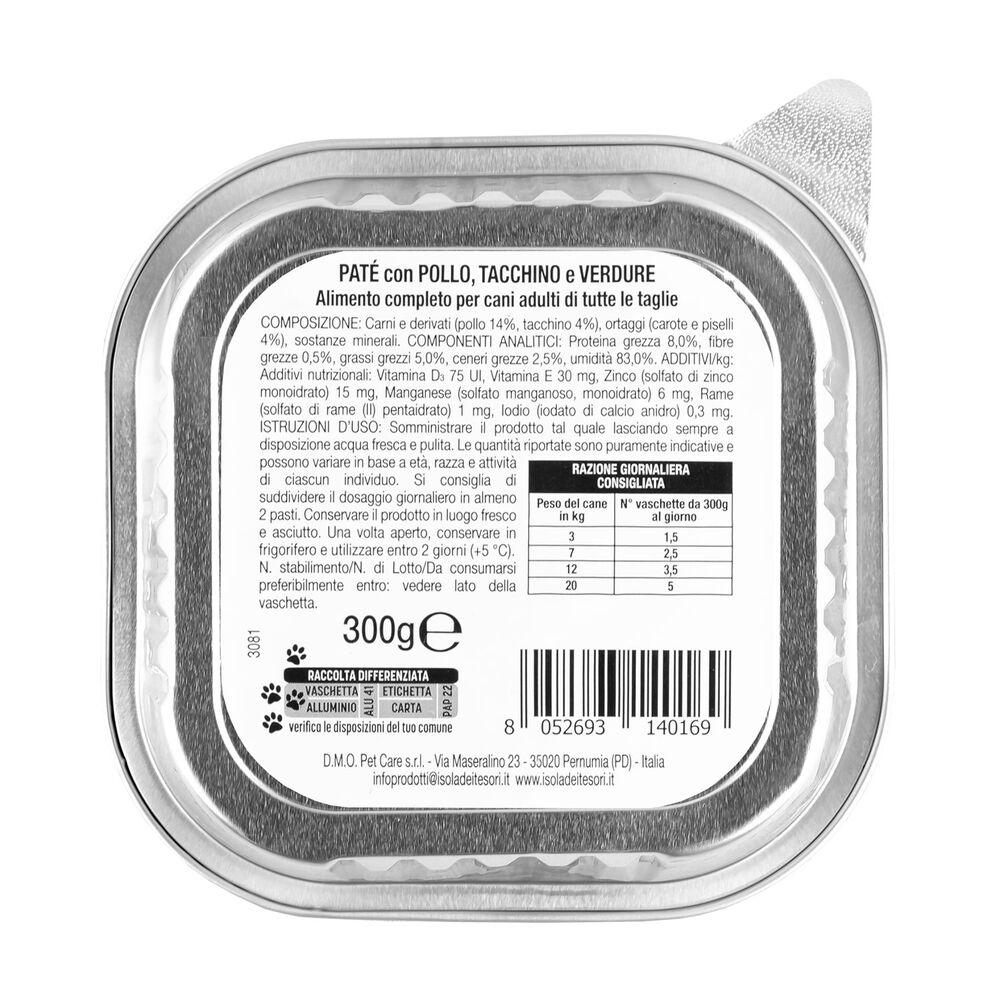 Dag Dog Adult All breeds Patè con Pollo tacchino e verdure 300 gr 000126832 Presa