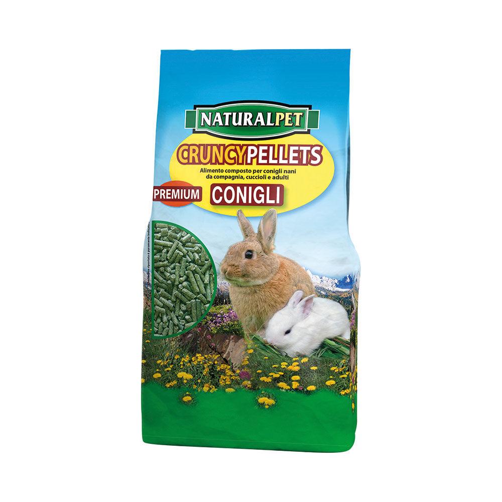 Naturalpet Cruncy Pellets conigli nani 2 7 Kg 000120028