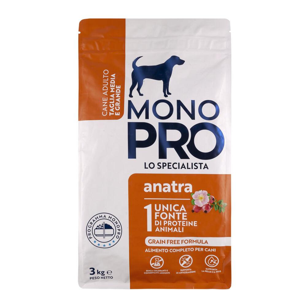 Monopro Dog Adult Medium&Large Grain Free Anatra 3 kg 000125662 Black Friday