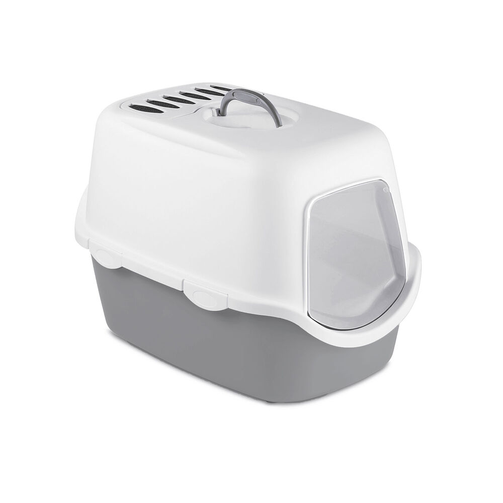PetUp Toilette Chiusa Milly per Gatti colore Grigio 000181627 Promozione temporanea
